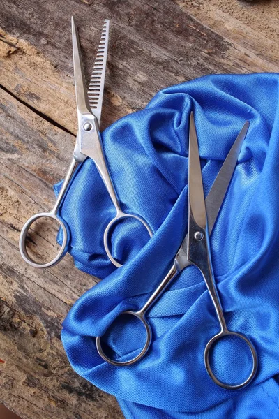 Tesouras de corte de cabelo — Fotografia de Stock