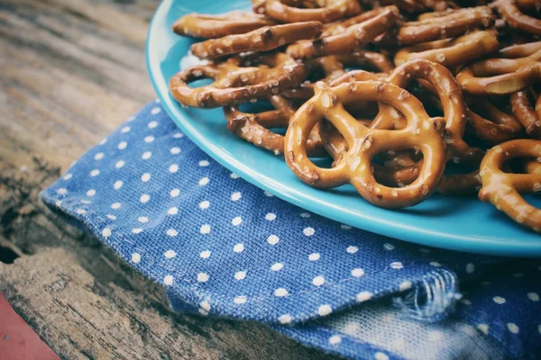 Biscoitos pretzels — Fotografia de Stock