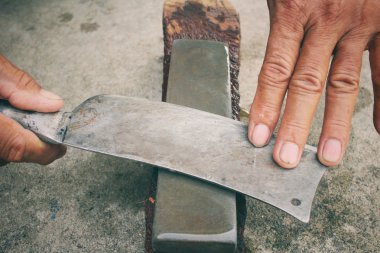 Vintage bıçak öğütücü 