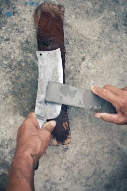 Vintage bıçak öğütücü 