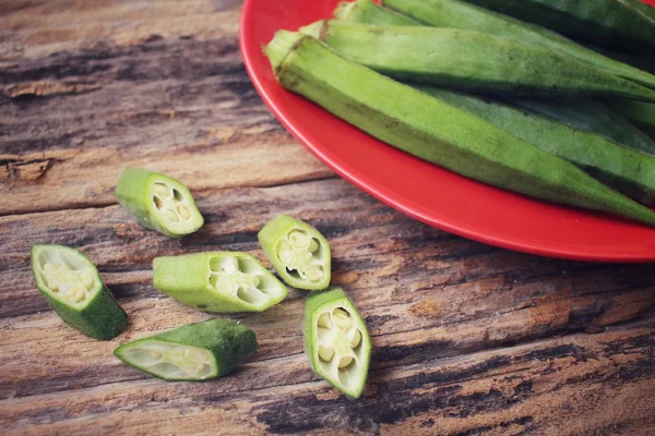 Okra — Stockfoto