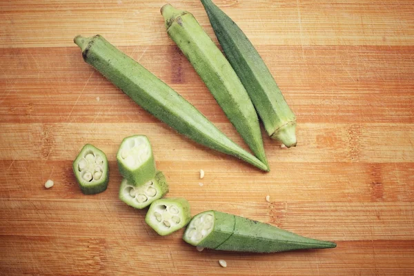 Okra — Stockfoto