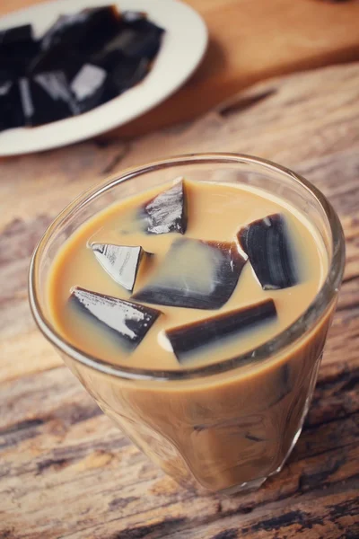 Káva s želé — Stock fotografie