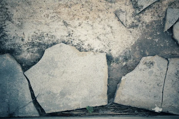 Cracks on the road — Stock Photo, Image