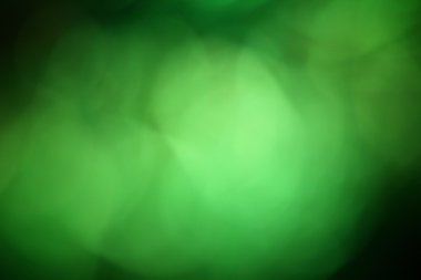 Yeşil bokeh