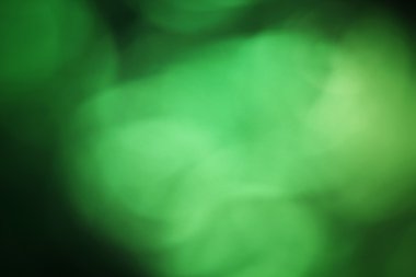 Yeşil bokeh