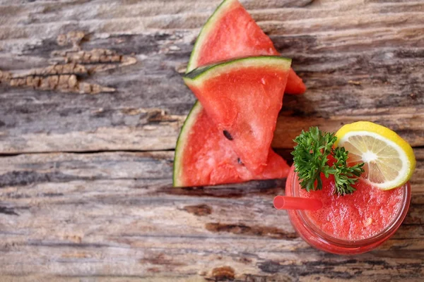 Wassermelonen-Smoothies — Stockfoto