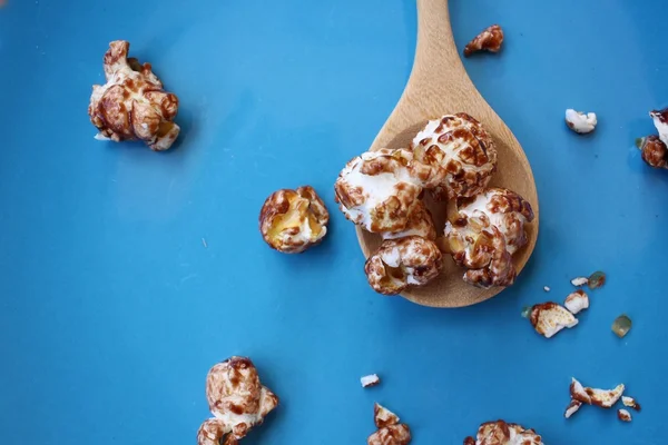 Chocolate pop corn — Stock Photo, Image