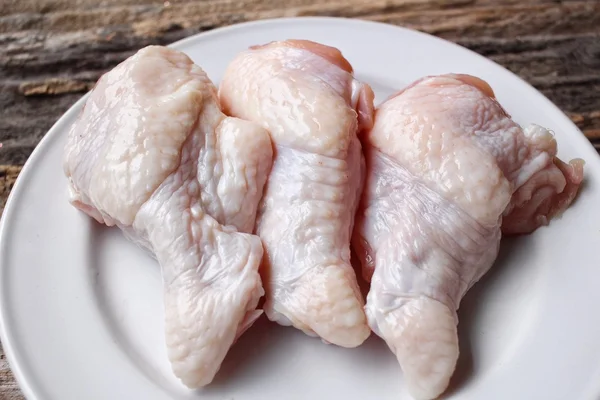 Raw chicken wings — Stock Photo, Image