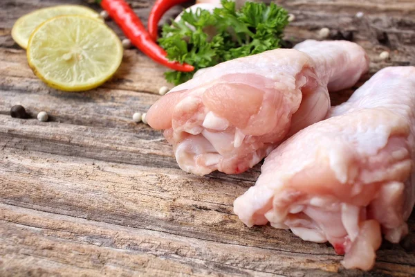 Raw chicken wings — Stock Photo, Image