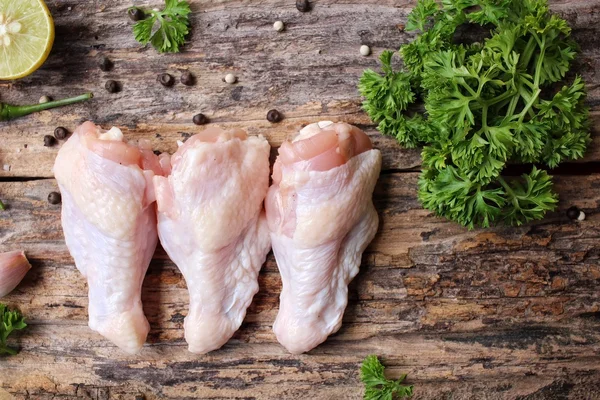 Raw chicken wings — Stock Photo, Image