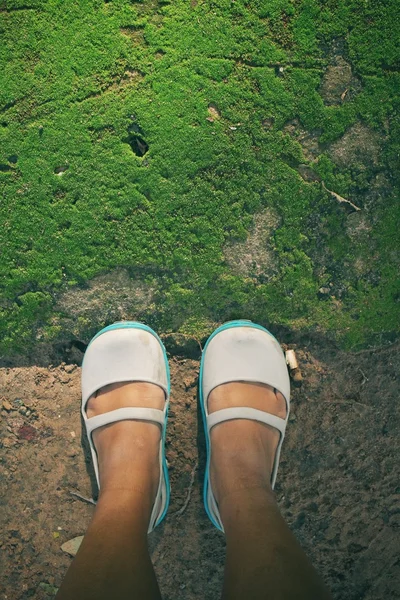 Selfie de zapatos —  Fotos de Stock