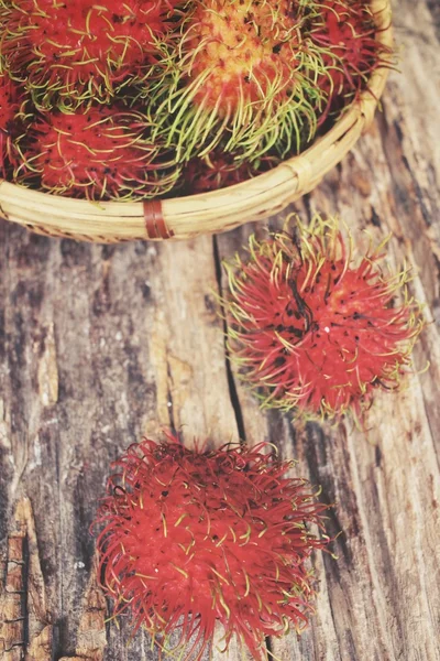 Sweet fruits rambutan — Stock Photo, Image