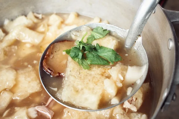 Sopa china o sopa de pescado maw — Foto de Stock