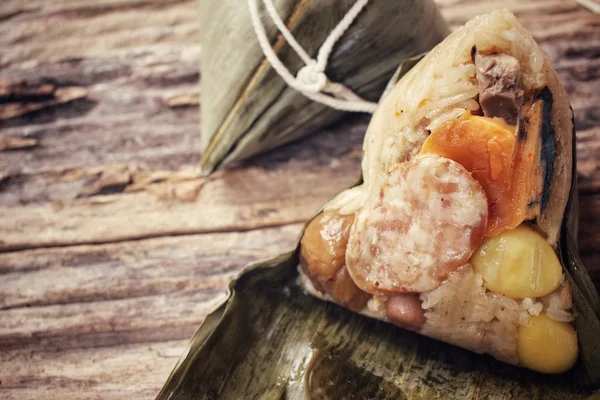 Zongzi - kinesisk mat — Stockfoto