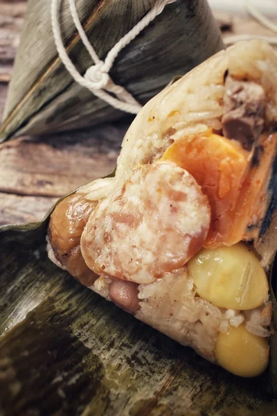 Zongzi - chińskie jedzenie — Zdjęcie stockowe