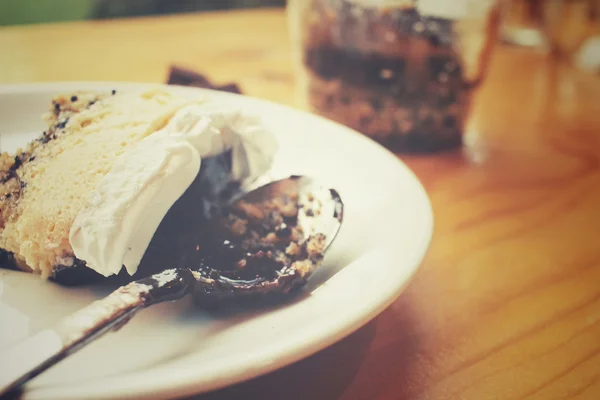 Čokoládový cheesecake — Stock fotografie