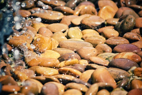 Stein Hintergrund mit Wasser — Stockfoto