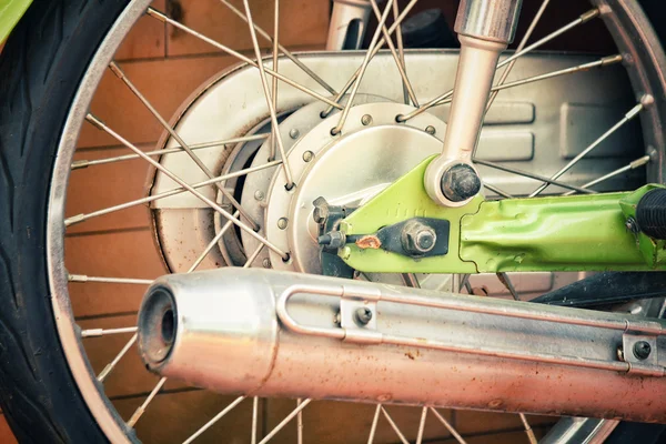 Motorcycles wheels — Stock Photo, Image