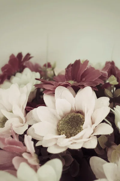 Vintage chrysant bloemen — Stockfoto