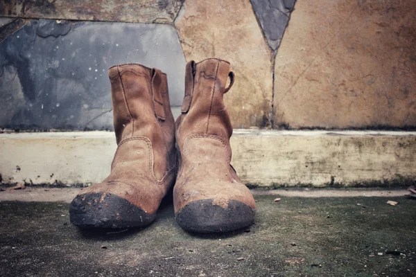 Old boots — Stock Photo, Image