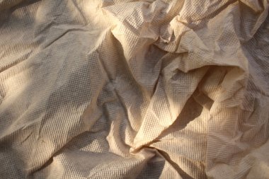 Gölge ile doku kağıt