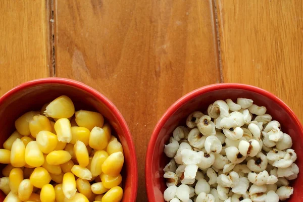 Corn seeds with job's tears — Stock Photo, Image