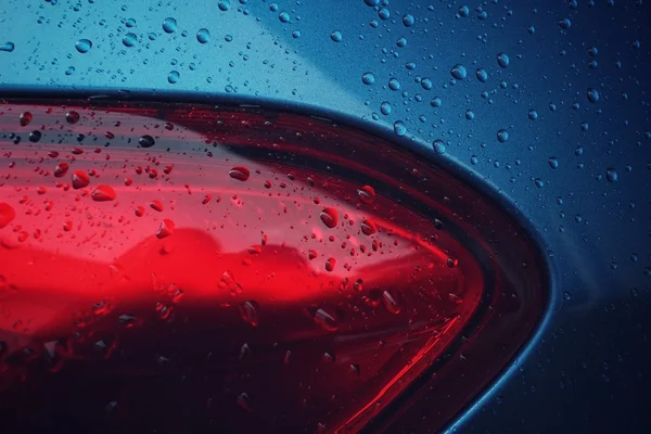 Gota de agua en el coche —  Fotos de Stock