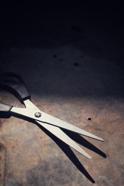 Gölgeli saç kesme makası