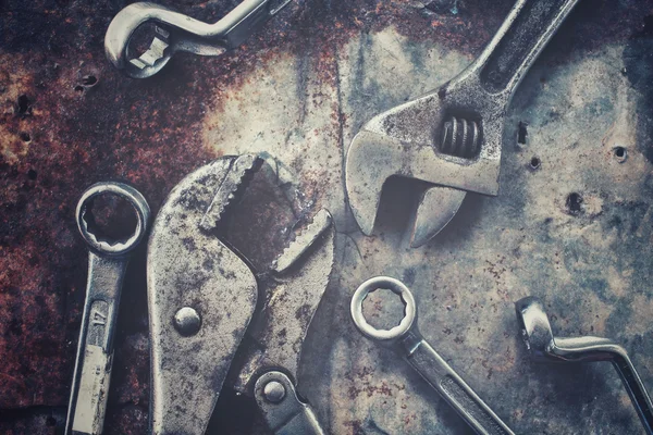 Set of tools wrench — Stock Photo, Image