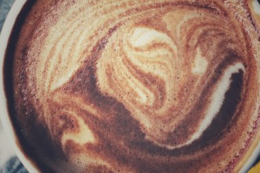 Sütlü kahve.