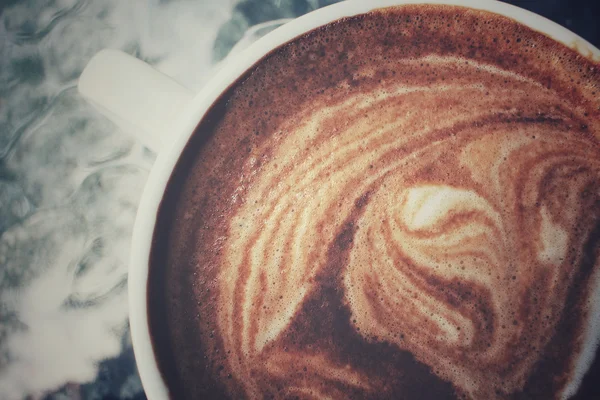 Koffie met melk — Stockfoto