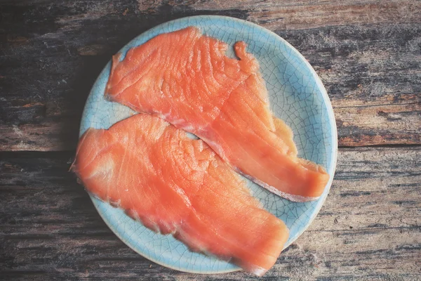 Smoked salmon — Stock Photo, Image