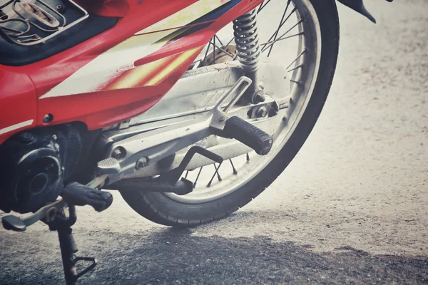 Мотоцикли колеса — стокове фото
