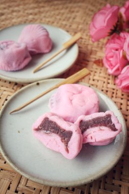 Mochi Japon tatlısı.