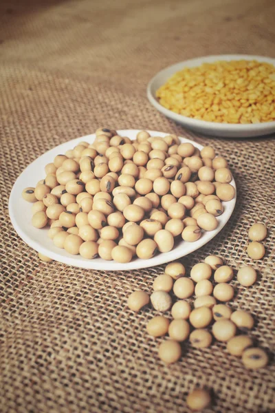 Soy beans — Stock Photo, Image