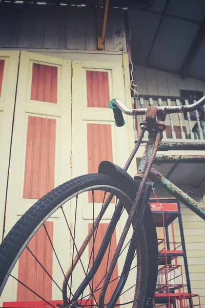 Guiador de bicicleta vintage . — Fotografia de Stock