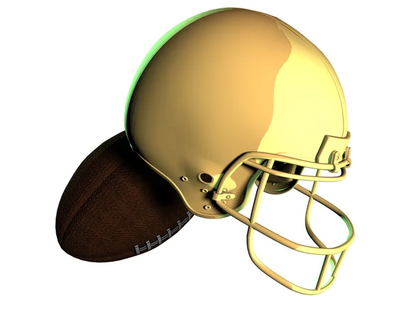 Altın Amerikan futbolu kaskı