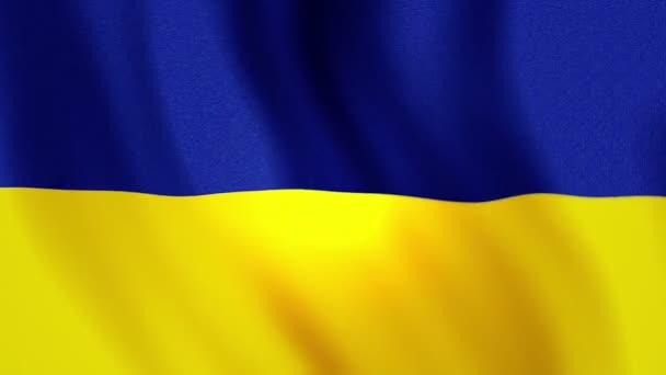 Plein écran Ukraine drapeau FHD — Video