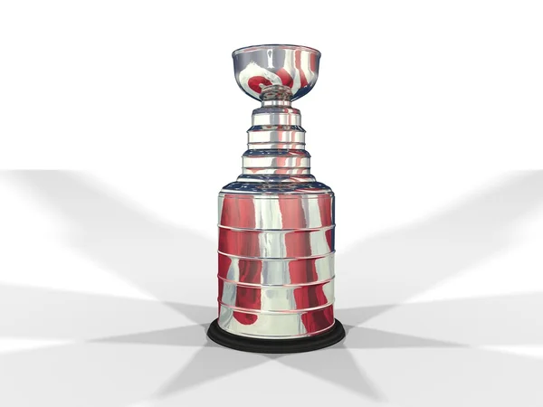 Trophée rendu Hockey 3d — Photo