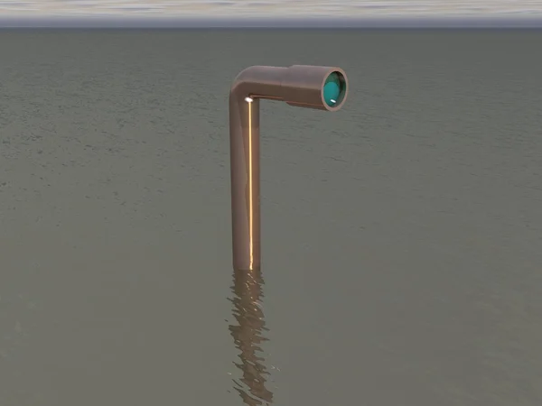 3d rendered periscope — Stock Photo, Image