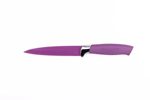 Coltello in acciaio viola — Foto Stock