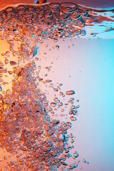 Bubbles in water — Stock Photo, Image