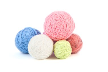 Balls of yarn clipart