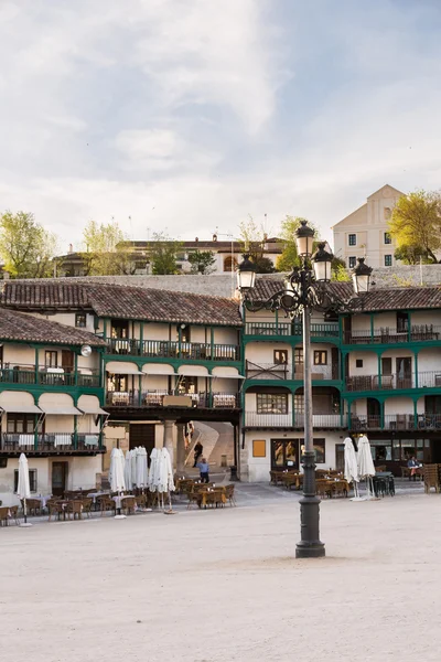 Main square of Chinchon — Stock Photo, Image