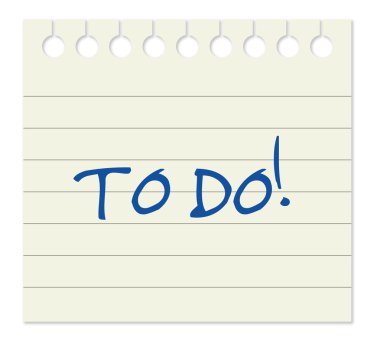 Defter sayfası: yapmak