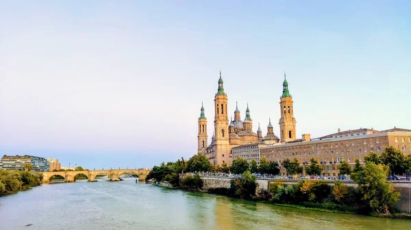 Basílica Nuestra Señora Del Pilar Zaragoza España —  Fotos de Stock