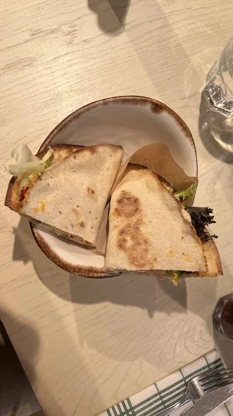 Bake homemade pizza hot from oven