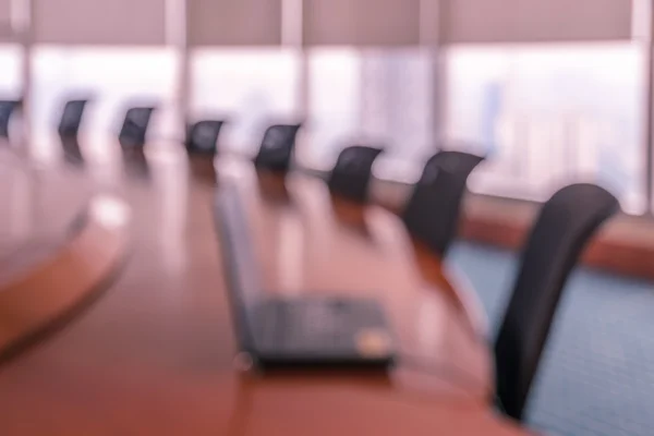 Blurred conference room for background — Stock Photo, Image