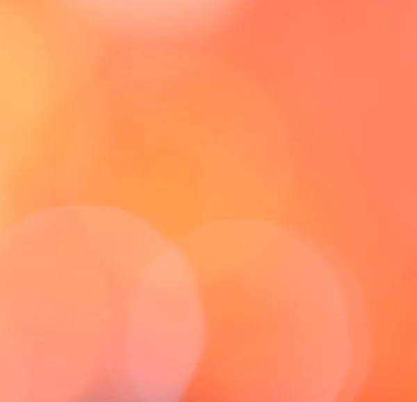 Abstract oranje bokeh achtergrond — Stockfoto